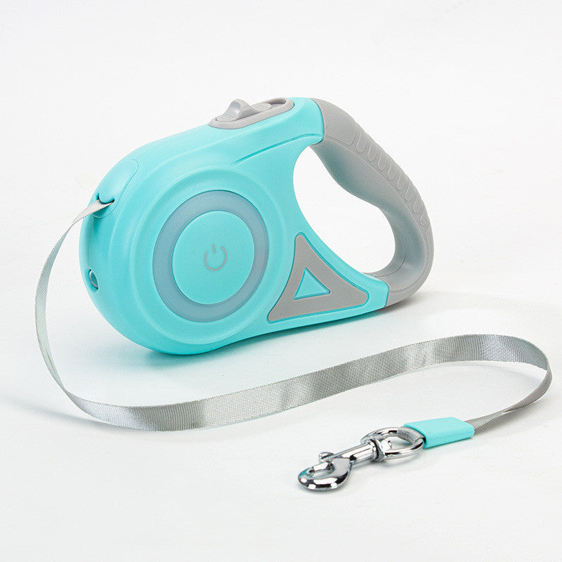 Retractable Leash with Dog Collar