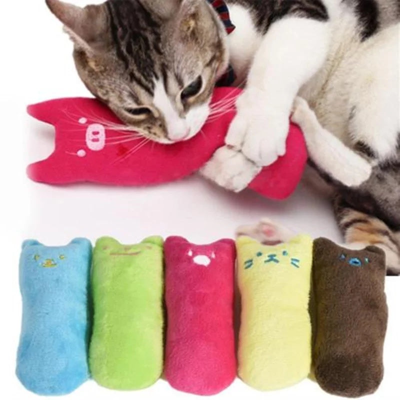 Interactive Catnip Chew Pillow