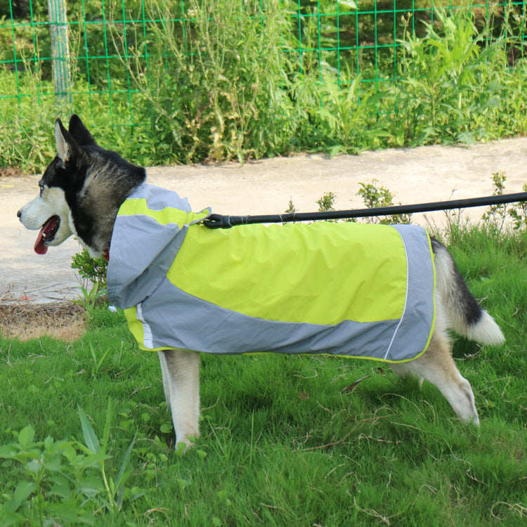 Color Block Dog Raincoat