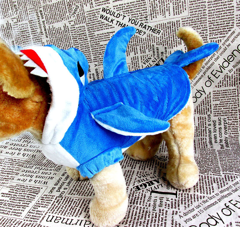 Shark Suit Pet Costume