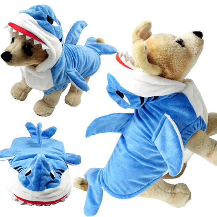 Shark Suit Pet Costume