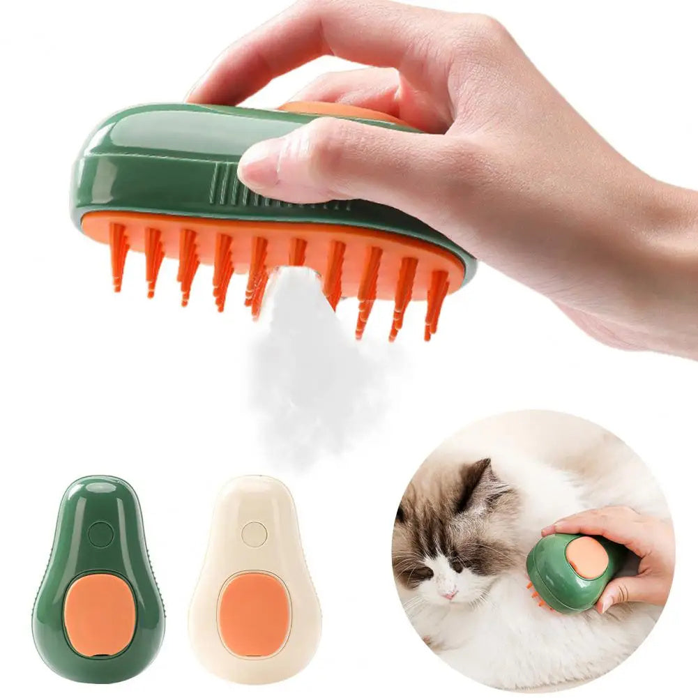 Steamy Cat Grooming Brush