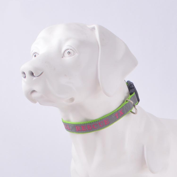 Personalized Reflective Dog Collar