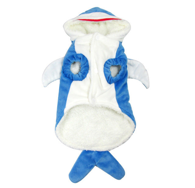 Shark Suit Pet Costume