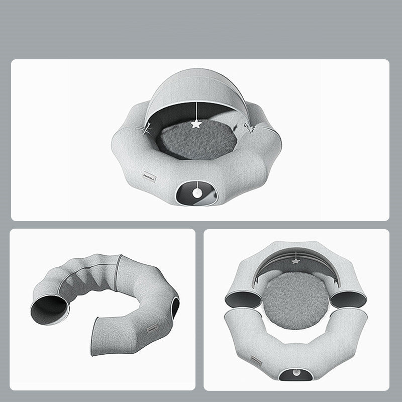 Foldable Cat Tunnel Nest