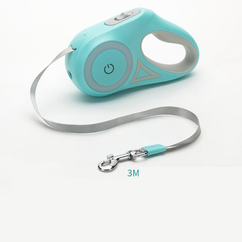 Retractable Leash with Dog Collar