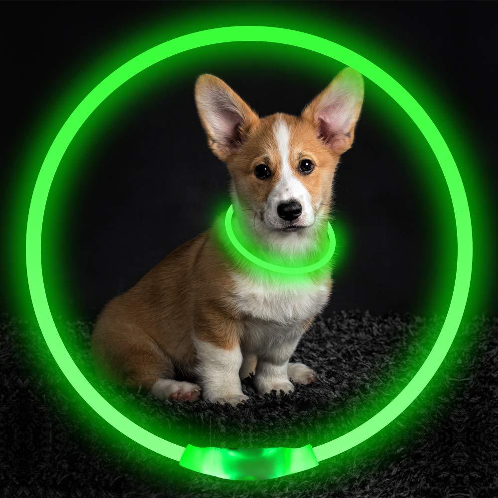 Rechargeable LED Flashing Pet Collar