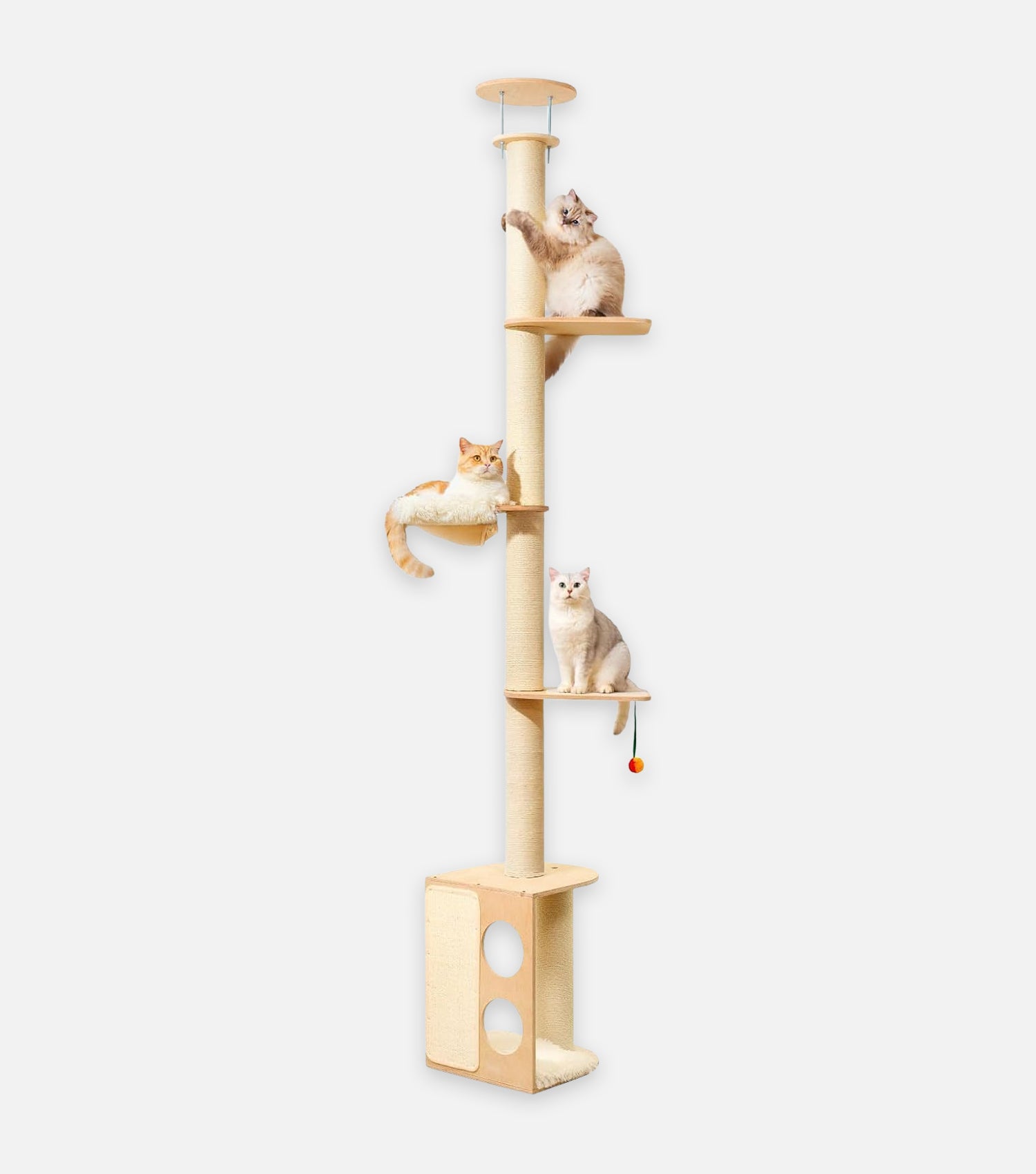 Large Floor-to-Ceiling Cat Tree