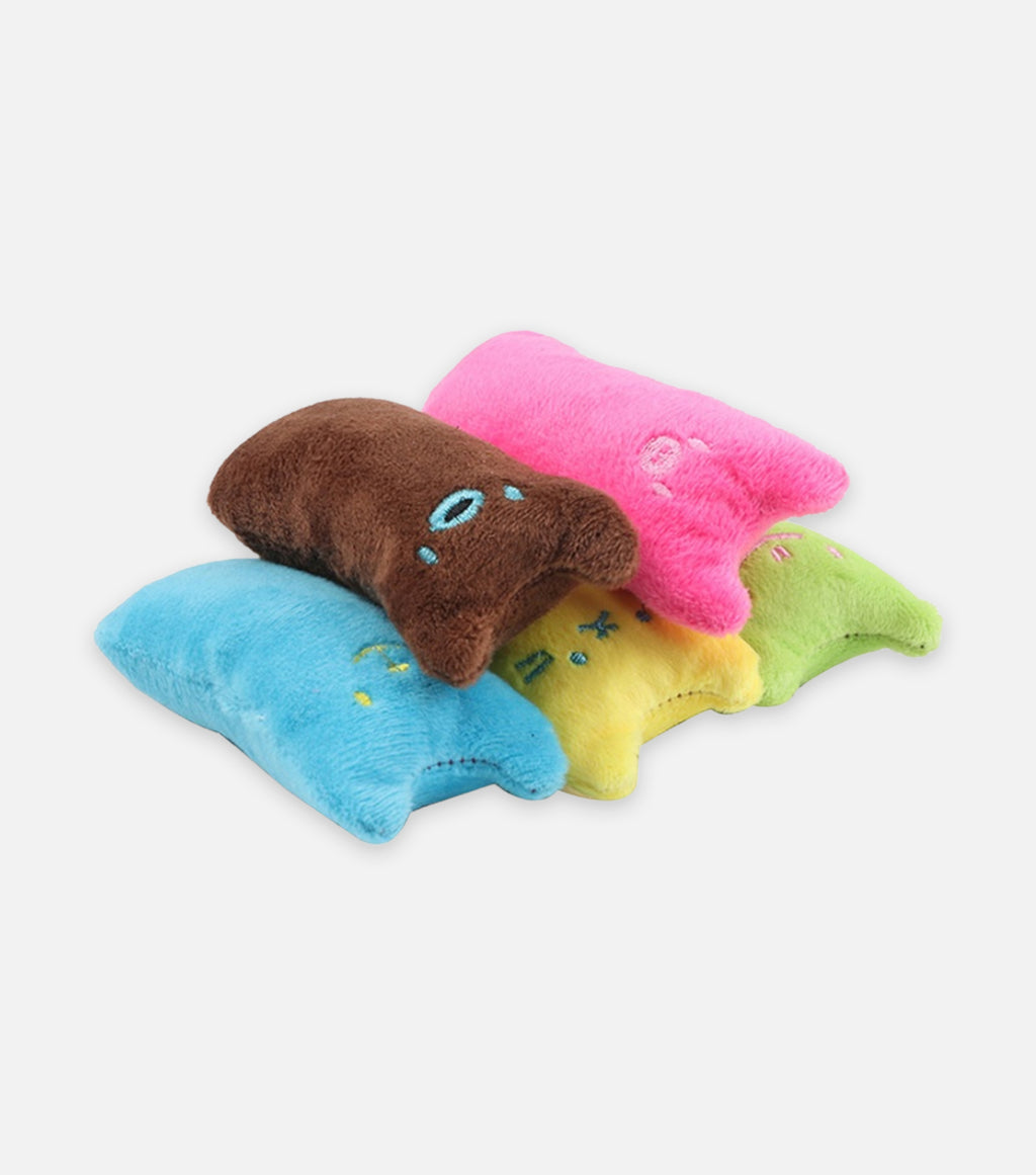 Interactive Catnip Chew Pillow