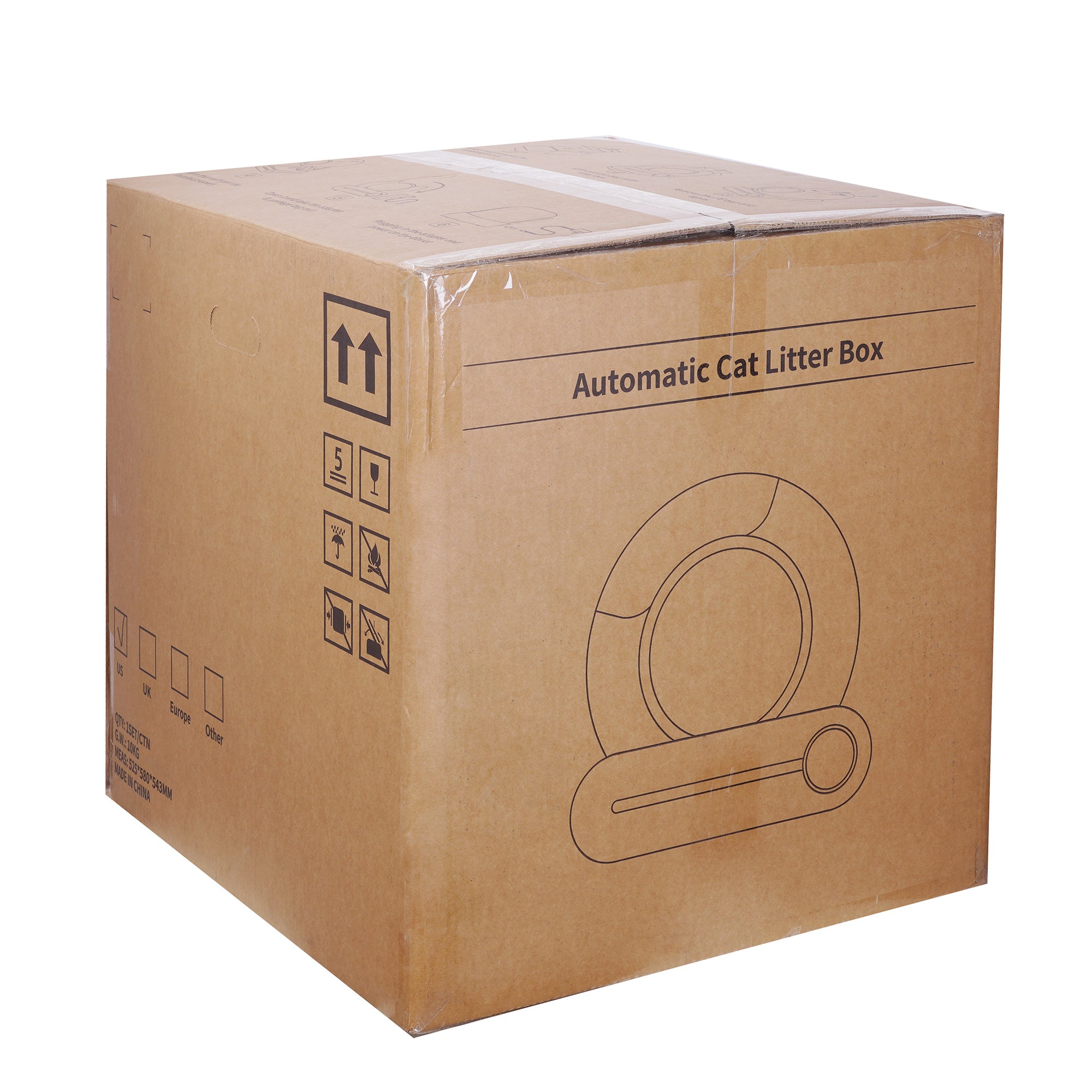 Automatic Self-Cleaning Litter Box