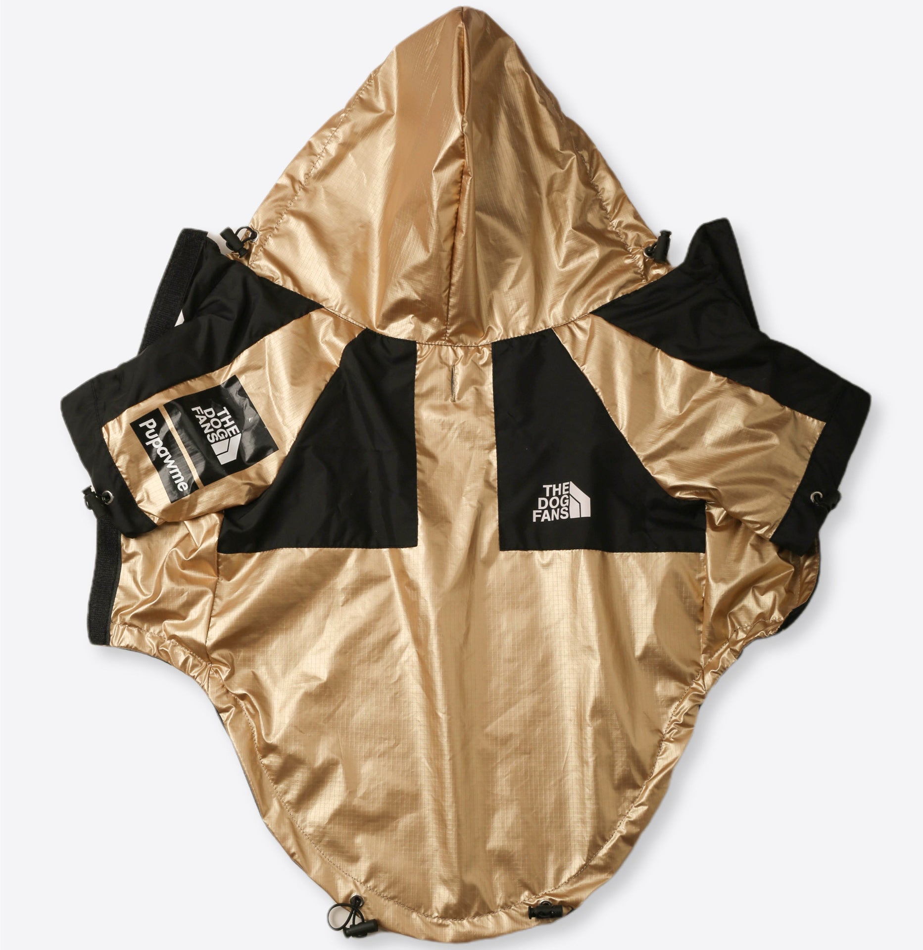 Gold Shell Dog Jacket